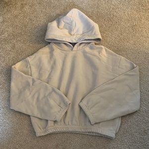 Zara cropped hoodie